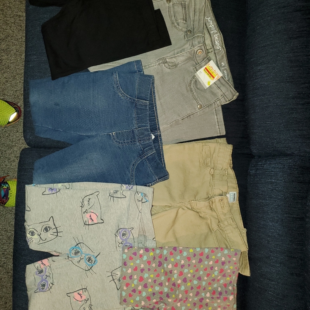 Lot of 4T girls pants